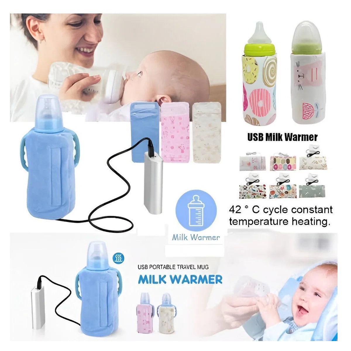 USB Feeder Bottle Warmer